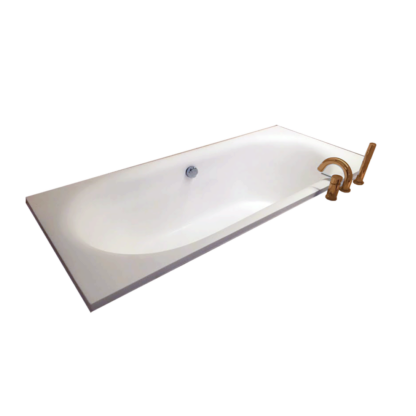 Honey Double Built-In Bathtub
