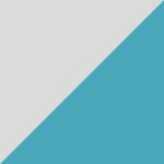 White & Bahamas Blue